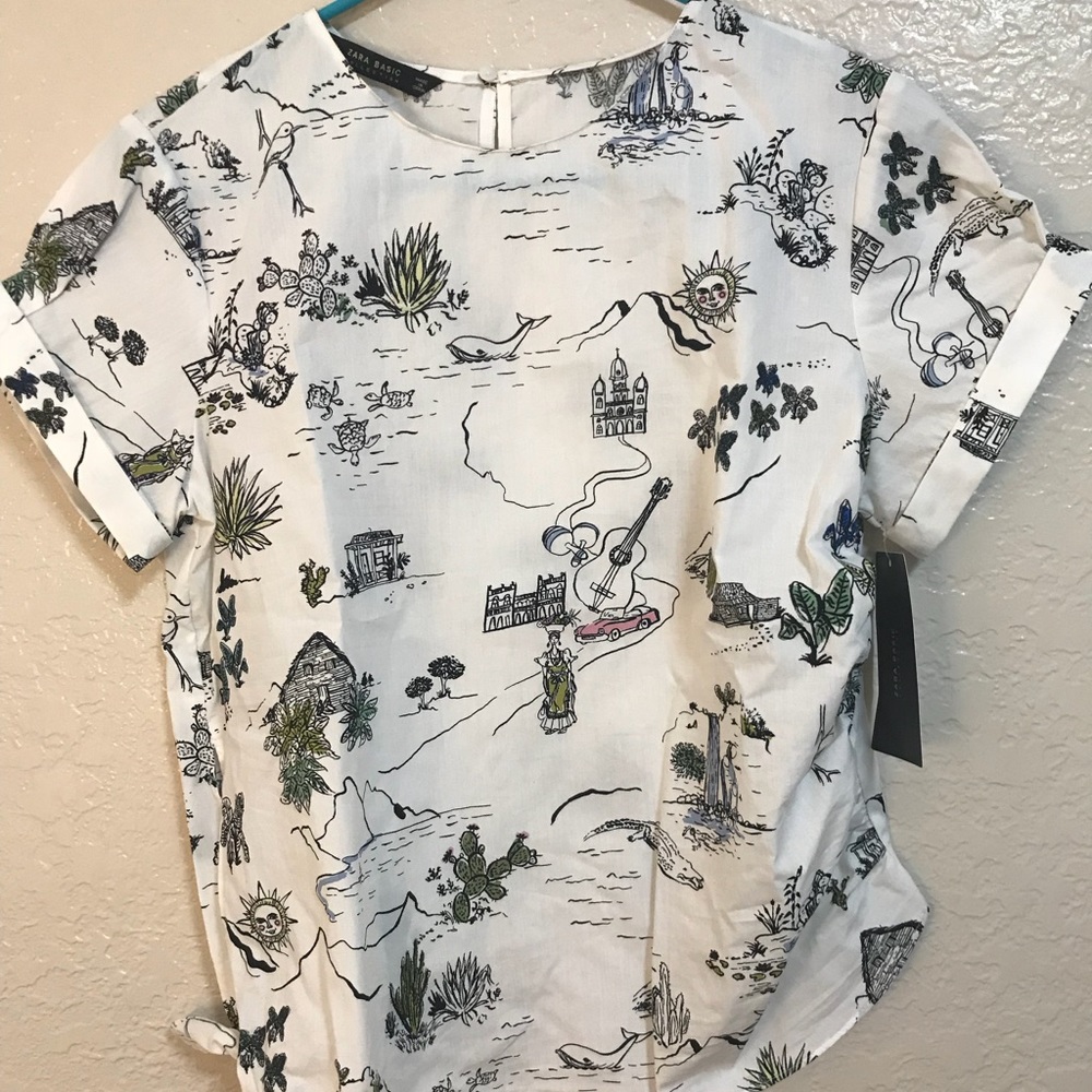 NWT Zara shirt Medium